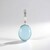 Ciondolo in argento con Calcedonio Blu
