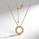 Collana in argento con Zircone (Adela Silber)