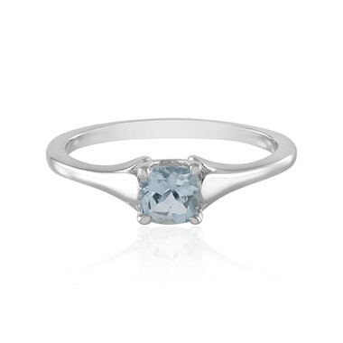 Brasilianischer Aquamarin-Silberring