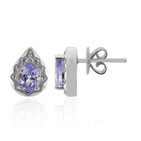 Orecchini in argento con Tanzanite (Pallanova)