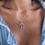 Pendentif en argent et Tanzanite
