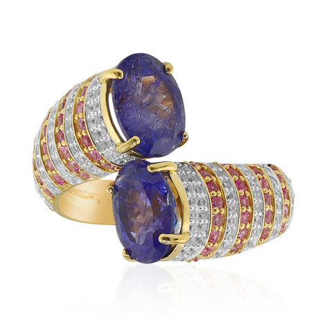 Tansanit-Goldring (Adela Gold)