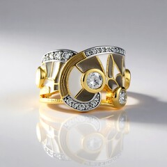 Anello in argento con Zircone (Adela Silber)