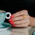 Anillo en plata con Cuarzo naranja