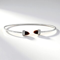 Bracciale in argento con Occhio di Tigre