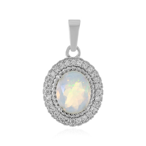 Ciondolo in argento con Opale di Welo
