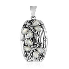 Perlmutt-Silberanhänger (Art of Nature)