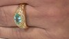 Zilveren ring met een Ratanakiri zirkoon (Adela Silber)