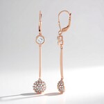 Orecchini in argento con Zircone (KM by Juwelo)