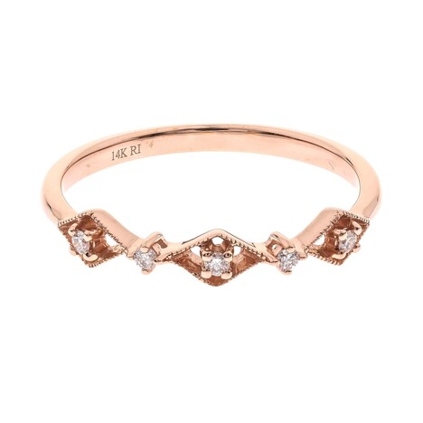 Bague en or et Diamant SI1 (H) (CIRARI)