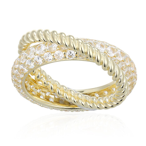 Zircon Silver Ring (Adela Silber)