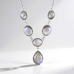 Collana in argento con Labradorite