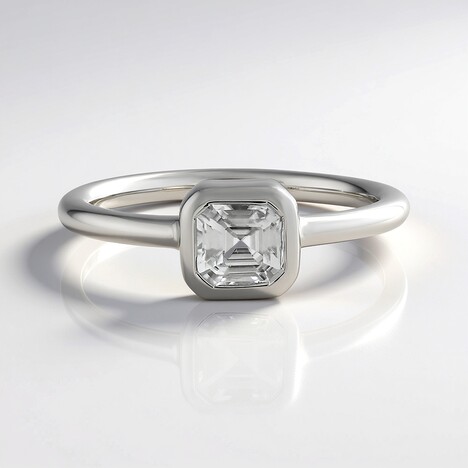 Anello in argento con Zircone