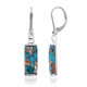 Boucles d'oreilles en argent et Pierre fine