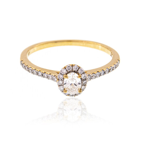 Anillo en oro con Diamante SI2 (H)