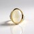 Anello in argento con Pietra di Luna Bianca (Adela Silber)