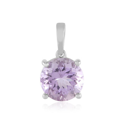 Ciondolo in argento con Ametista Rose de France