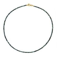 Collier en argent et Indicolite