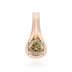 Ciondolo in oro con Diamante Rose de France VS1 di Argyle