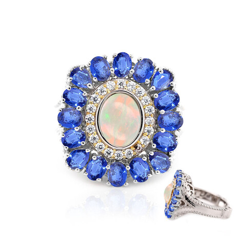 Welo-Opal-Silberring (Dallas Prince Designs)