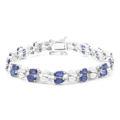 Bracciale in argento con Cianite