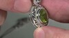 Colgante en plata con Peridoto (de Melo Essence)