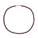 Mozambique Ruby Silver Necklace