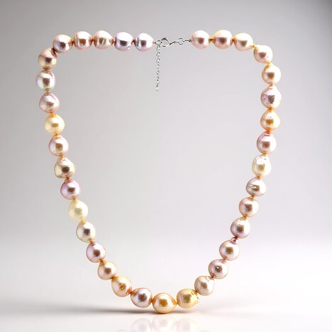 Collana in argento con Perla Ming (TPC)