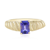 Anello in oro con Tanzanite AAA (de Melo)