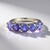 Anello in argento con Tanzanite