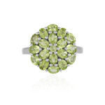 Peridot-Silberring