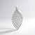 Ciondolo in argento con Zircone (MONOSONO COLLECTION)