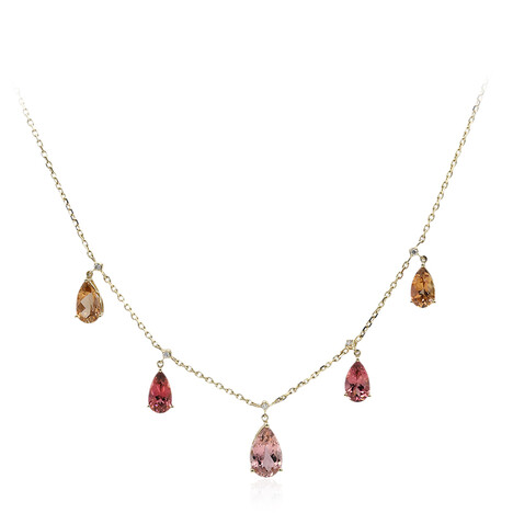 Kongo-Neon-Turmalin-Goldcollier (CIRARI)