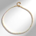 Collana in argento con Opale di Welo