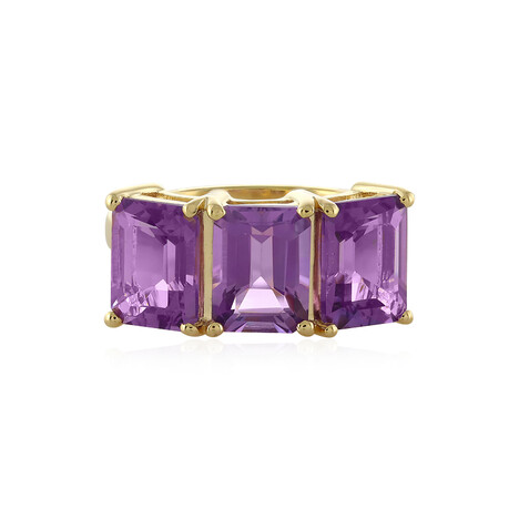 Bague en argent et Améthyste d'Uruguay