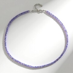 Collana in argento con Tanzanite