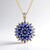 Collana in argento con Tanzanite (Gems en Vogue)
