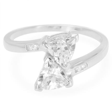 Danburite Silver Ring