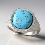 Anello in argento con Turchese (dagen)