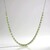 Collana in argento con Peridoto della Birmania
