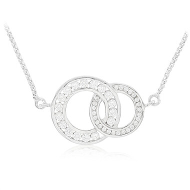 Collana in argento con Zircone