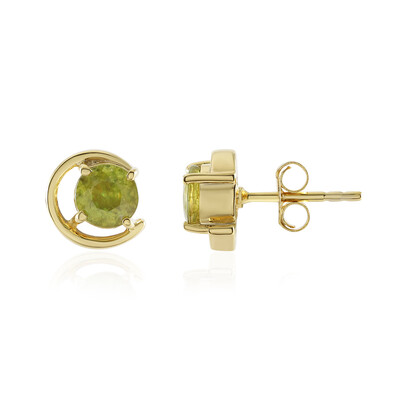 Orecchini in argento con Sfene