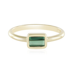 Anillo en oro con Turmalina verde Benedito (Adela Gold)