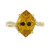 Gouden ring met een citrien (CIRARI)
