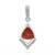 Gouden hanger met een Oregon zonnesteen
