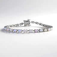 Zilveren armband met Australische opalen