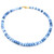 Collana in argento con Opale Blu