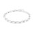 Bracciale in argento con Topazio Bianco