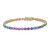 Gouden armband met saffieren (CIRARI)