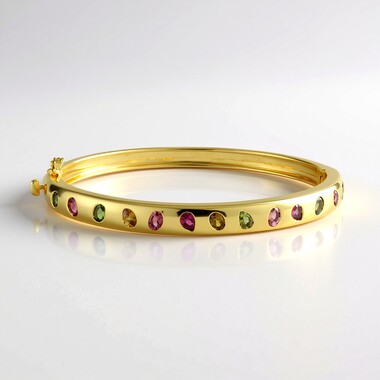 Bracciale in argento con Tormalina
